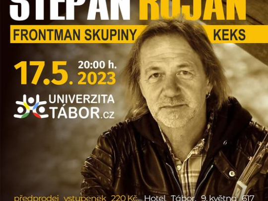 ŠTĚPÁN KOJAN  koncert frotmana kapely KEKS