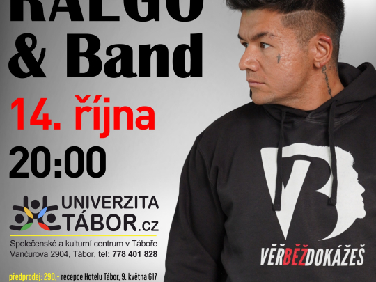 RAEGO & Band v Táboře