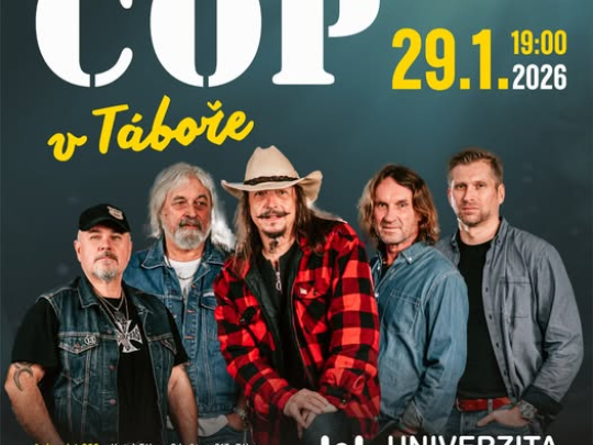COP koncert kapely v Táboře
