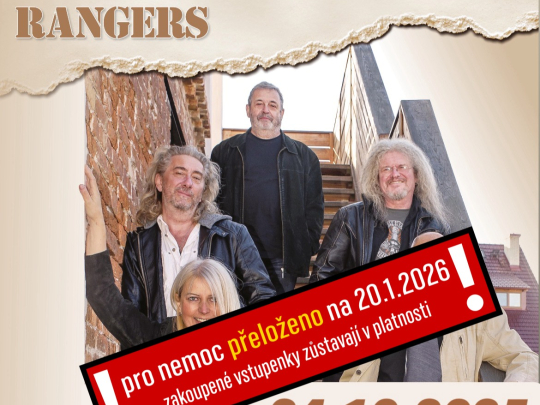 Rangers - Plavci v Táboře - ZMĚNA                 ! POZOR  PŘELOŽENO !