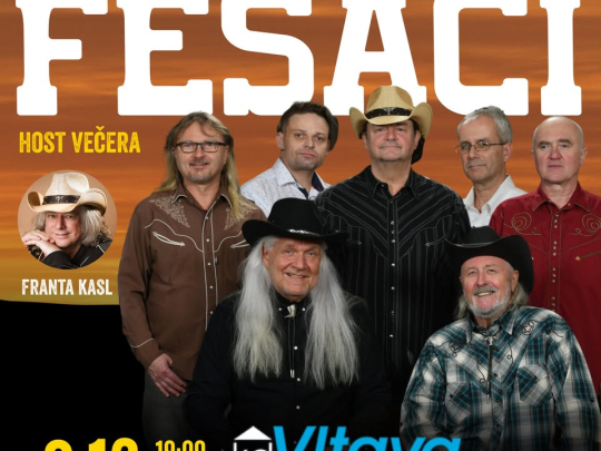 Fešáci - vánoční saloon KD Vltava České Budějovice