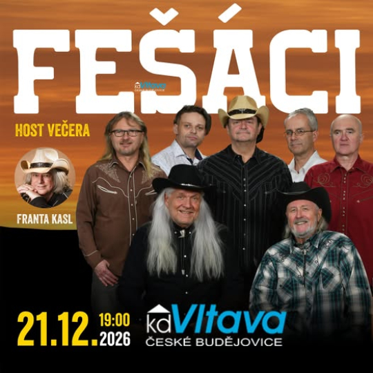 Fešáci - vánoční saloon KD Vltava České Budějovice
