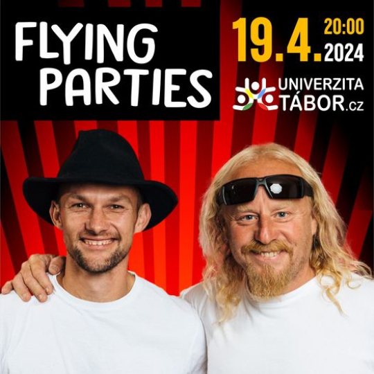 FLYING PARTIES koncert, party