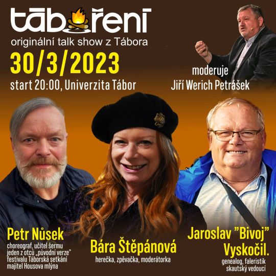Táboření - originální talk show z Tábora