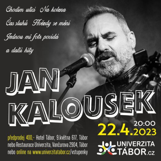 JAN KALOUSEK  koncert