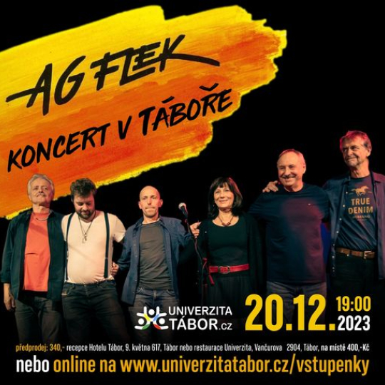 AG FLEK koncert v Táboře