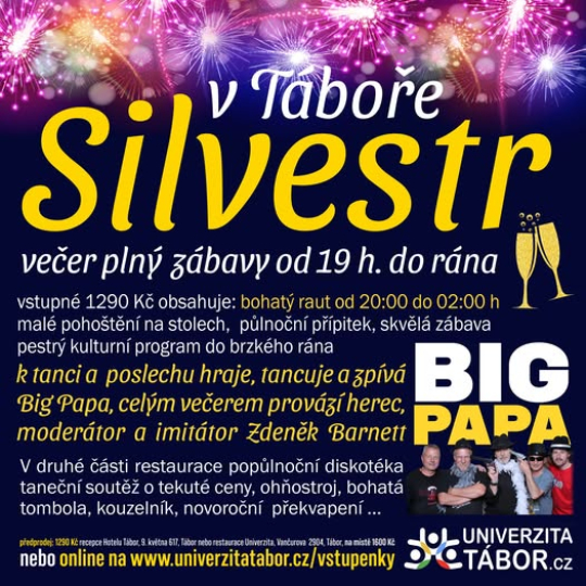 SILVESTR v TÁBOŘE