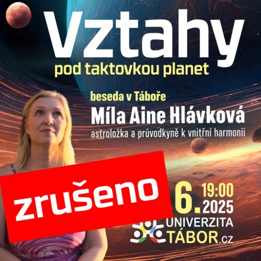 Míla Aine Hlávková: VZTAHY pod taktovkou planet